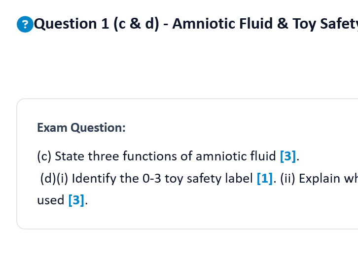OCR Cambridge National Child Development (R057/01) January 2026 Exam Feedback & Revision Slide Deck