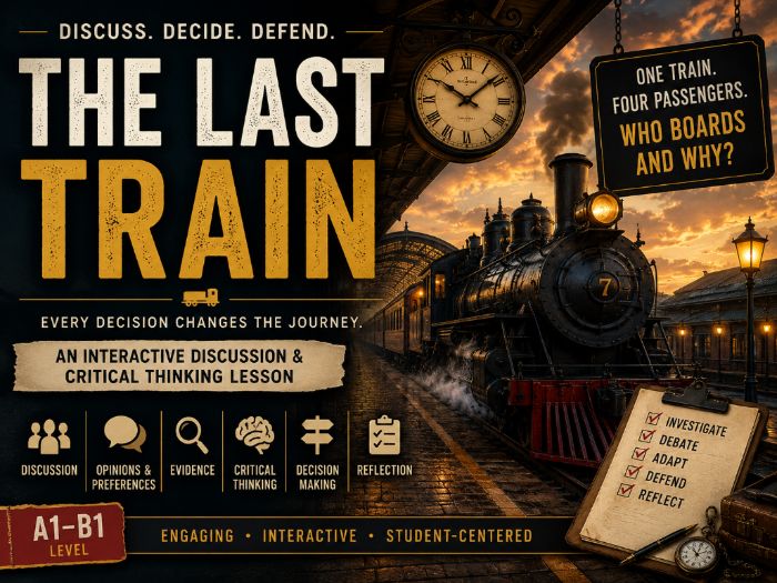 THE LAST TRAIN | Discussion & Critical Thinking