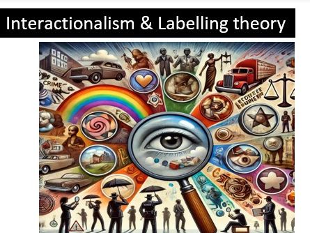 A Level Sociology – Crime: INTERACTIONALIST & LABELLING THEORY - booklet & teaching slides (AQA)