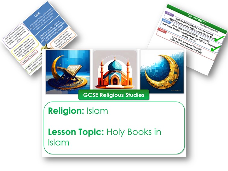 ISLAM BELIEFS 10: Holy Books