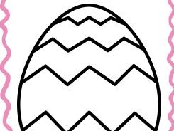 Set of 10 Easter colouring sheets