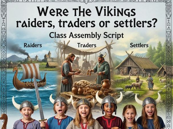 Were the Vikings raiders, traders or settlers? Class Assembly Script