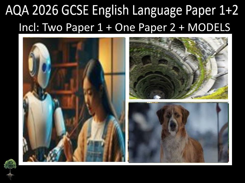 Three AQA 2026 GCSE English Language Paper 1 & 2 Mocks | Models
