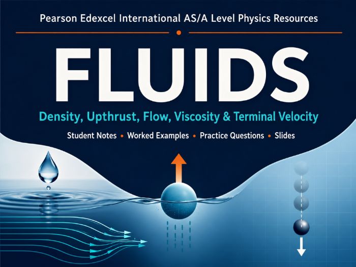 2A - Fluids: Density, Upthrust, Viscosity and Terminal Vel- Physics International AS/A Level Edexcel