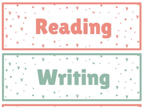 Sage & Blush Classroom Labels | Editable Name, Tray & Resource Labels | PowerPoint Resource