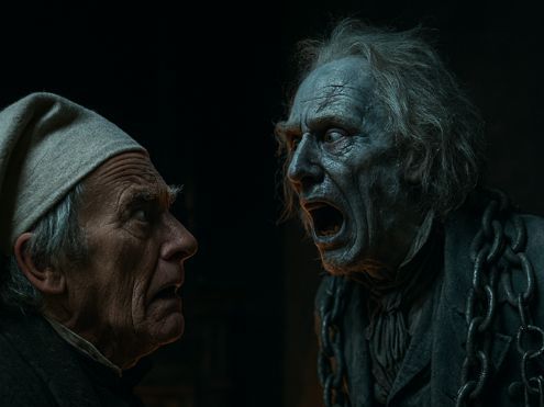 A Christmas Carol - Cover - Marley's Ghosts