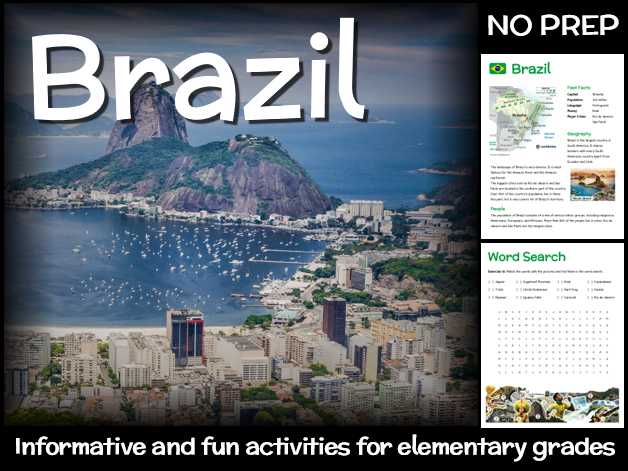 Brazil (country study for elementary grades)