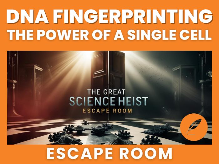 PREMIUM DNA Profiling & Fingerprinting Escape Room - KS3, GCSE