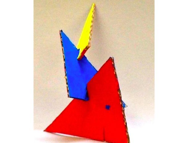 Alexander Calder Triangle Sculptures Lesson