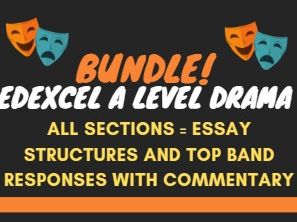 BUNDLE - ALL SECTIONS Writing Frames/ Essay Structures and Top Band Responses with Commentary