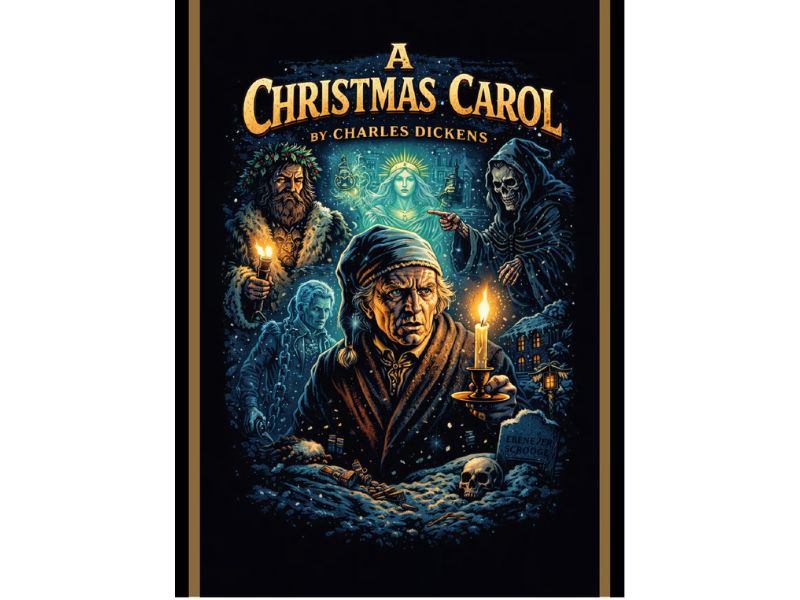 A Christmas Carol by Charles Dickens 18"x24" Poster