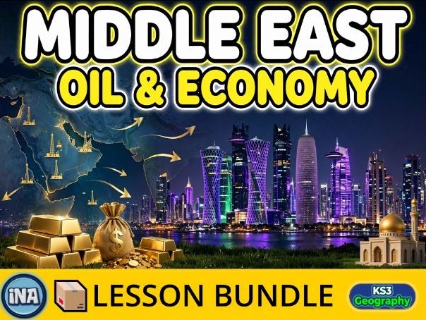 Natural Resources and the Economy in the Middle East - Complete KS3 Geography Lesson Pack