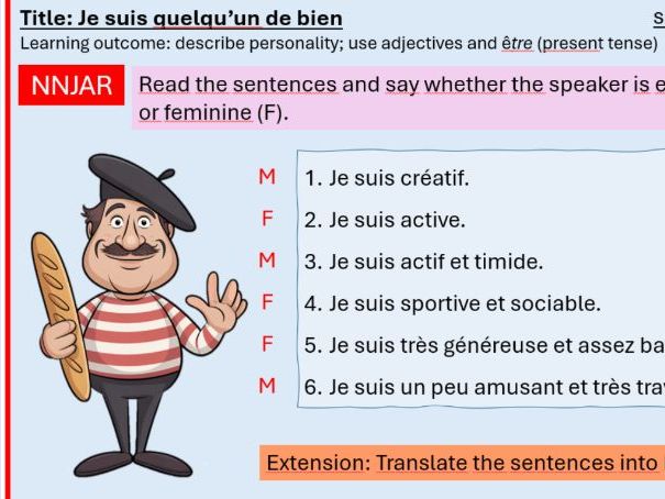 Allez 1 - M2.1 Je suis quelqu'un de bien