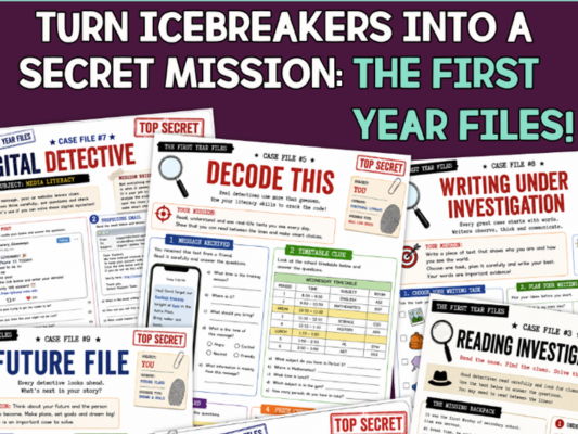 The First Year Files - Secret Mission Icebreaker Unit