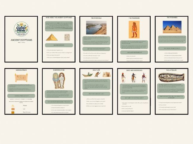 Ancient Egyptians - Year 3 History