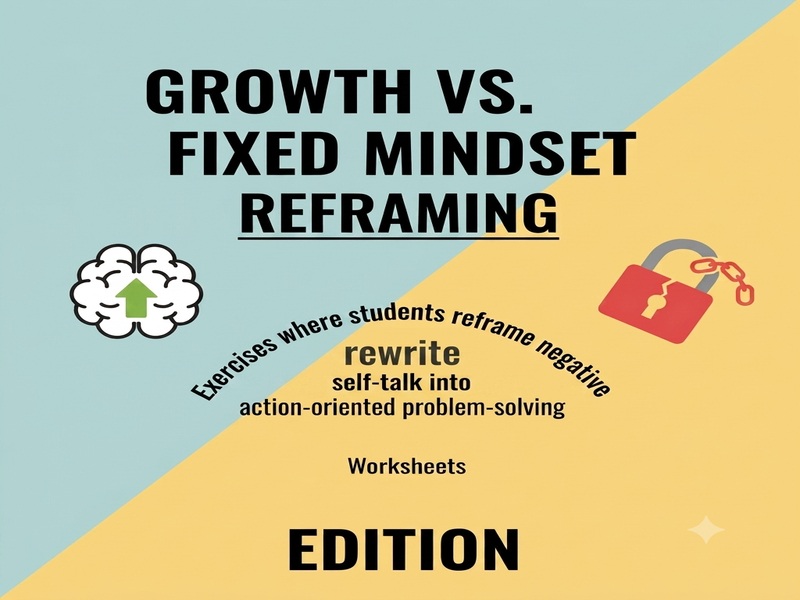 Growth Vs. Fixed Mindset Reframing
