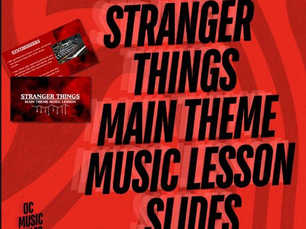 Stranger Things Inspired Lesson – Listening skills presentation slides