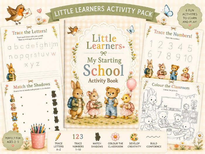 Starting Nursery / School Activity Book
