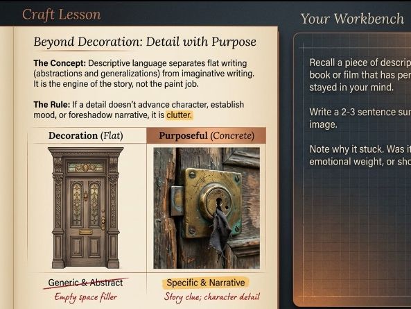 Creative Writing Skills: Descriptive Language & Figurative Devices | Self-Paced