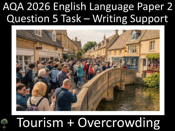 Question 5: AQA 2026 English Language Paper 2 | Tourism and Overcrowding