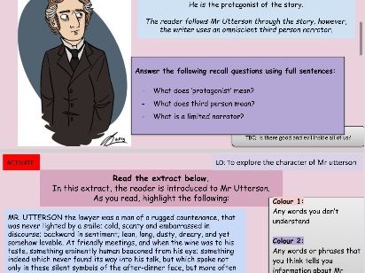 Jekyll and Hyde full scheme of work.