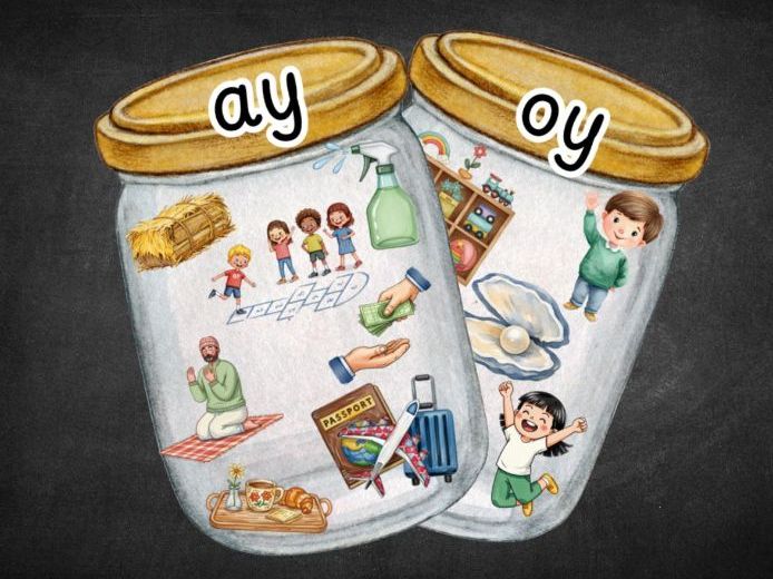 Phase 5 Phonics Jars
