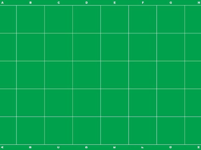 Dash Robotics Tournament Grid Map