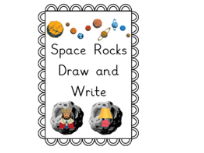 Space Rocks Draw and Write