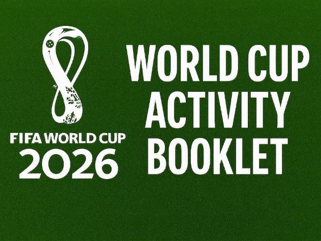 World Cup 2026 Mega Activity Booklet (Colouring, Puzzles, Maths & Creative Writing)