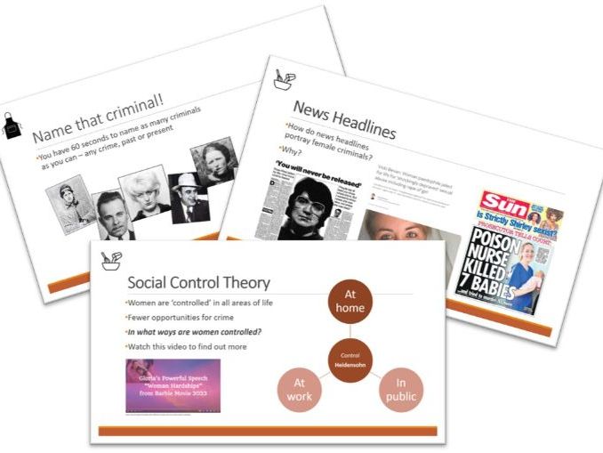 Sociology - Crime and Deviance - Gender