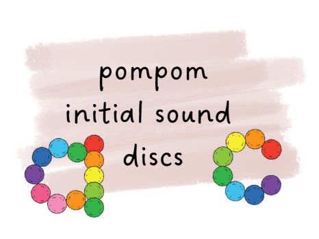 Pompom Initial sound discs