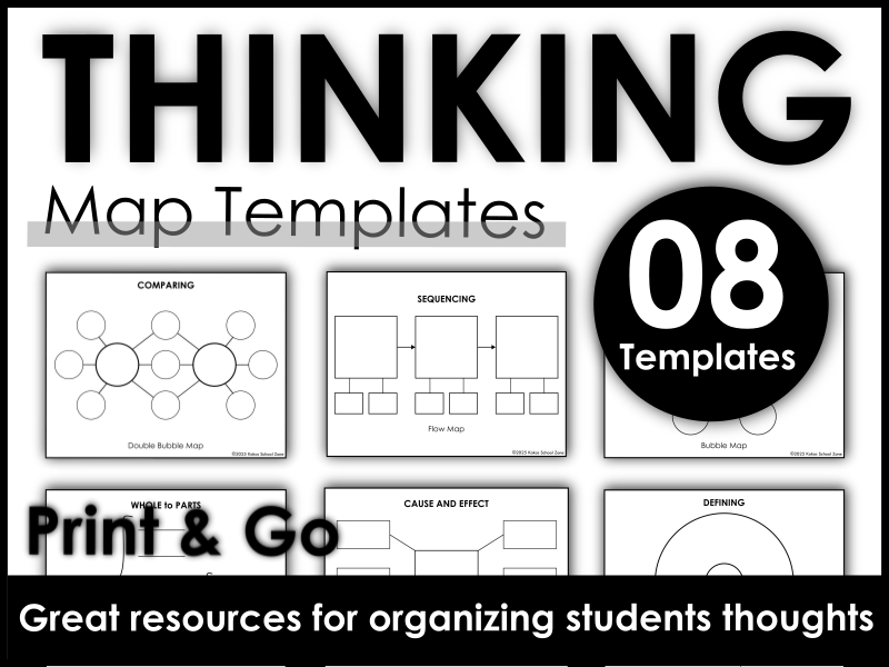 Thinking Maps Templates - Blank Graphic Organizers