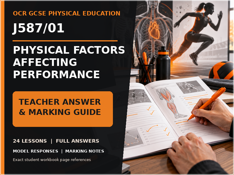 OCR J587/01 Teacher Answer and Marking Guide