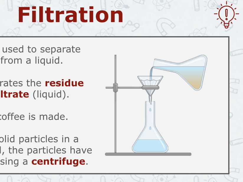 1.4a: Separating Mixtures - Filtration