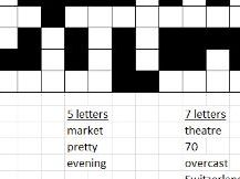 German vocab revision puzzle