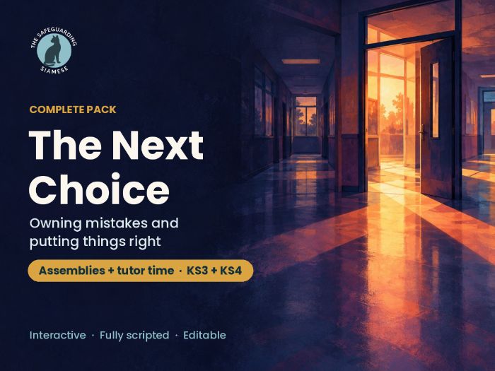 The Next Choice: Complete Pack, KS3 and KS4 Assemblies + Tutor Time