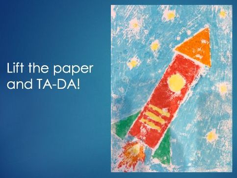 Foil Printing Art Lesson – KS1/KS2 Water Spray Marker Printmaking (Low Prep)