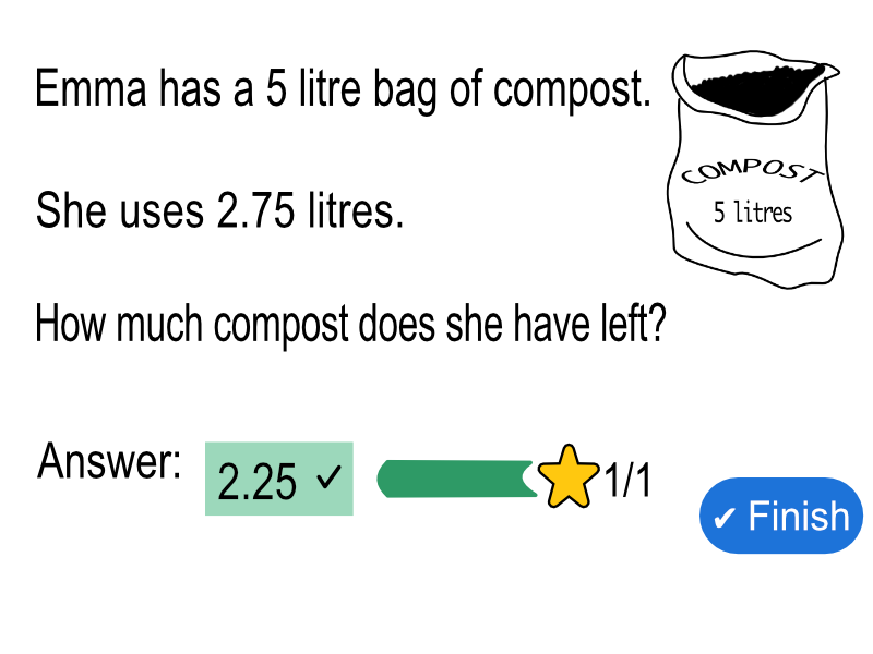 P3 2025 Arithmetic KS2 SATs Paper - Full interactive, auto-marked format