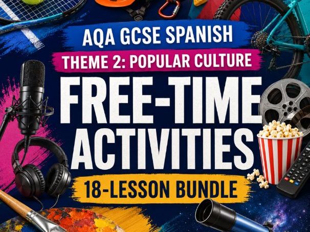 AQA Spanish: Free-time Activities COMPLETE UNIT