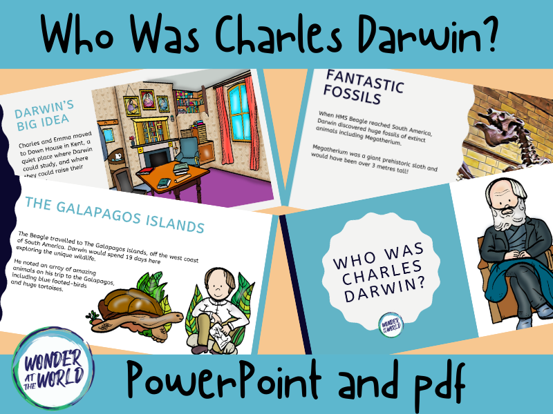 biography of charles darwin ks2