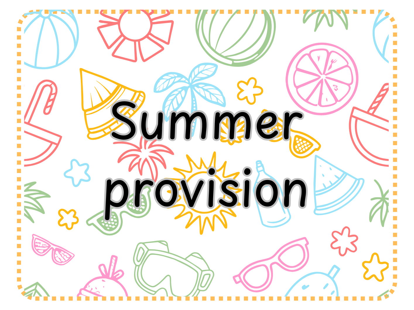 EYFS Summer Provision Activity Bundle