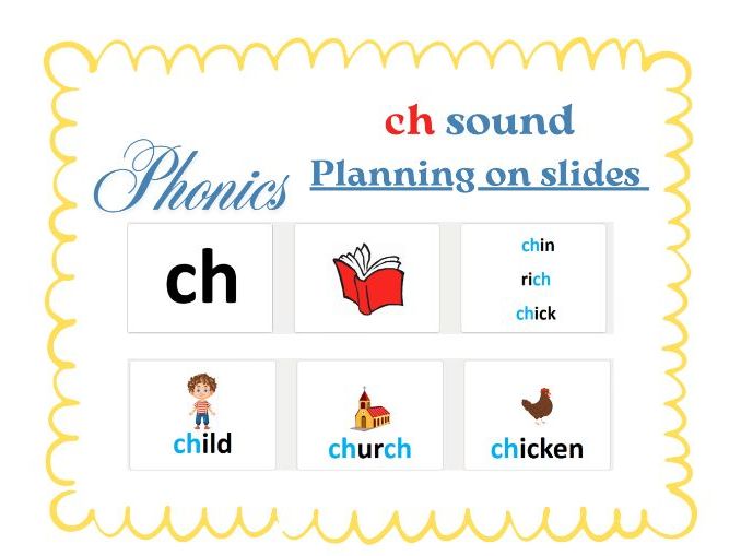 Year 1 Phonics ch Sound Full Lesson