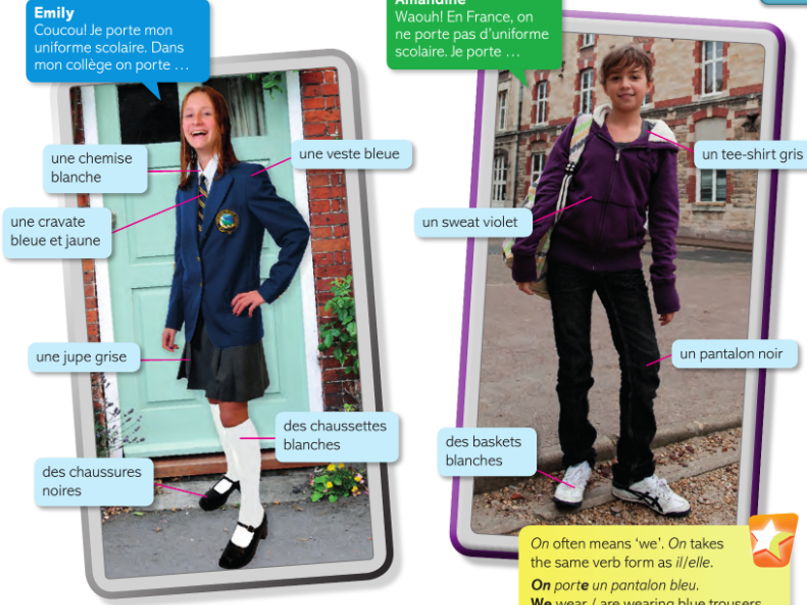 Y7 Y8 Dynamo L uniforme Scolaire School Uniform In French 