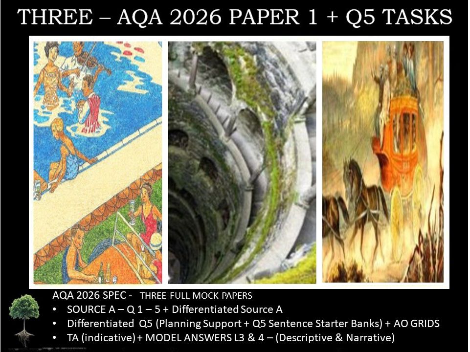 THREE - PAPER 1 | 2026 FULL MOCKS | Q5 TASKS