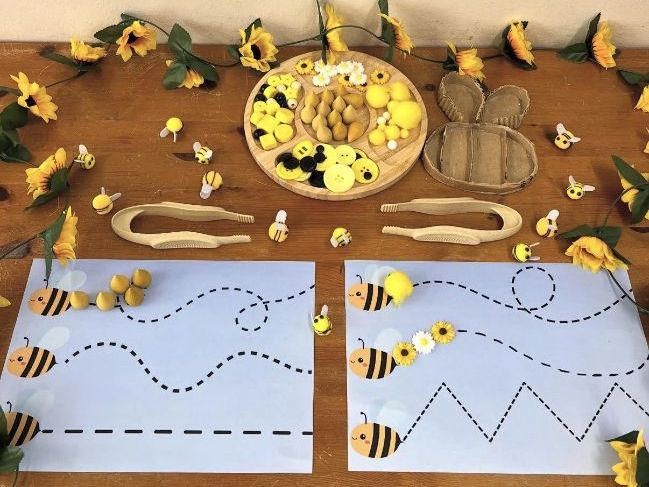 Bee fine motor