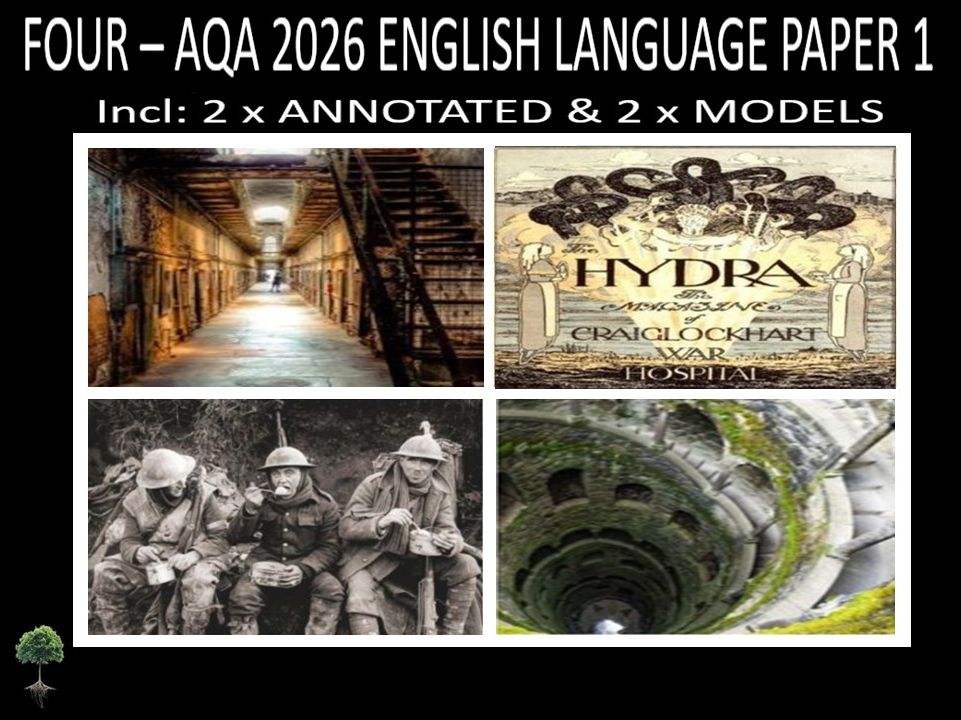 FOUR - AQA PAPER 1 | 2026 FULL MOCKS | ANNOTATED  |  MODELS