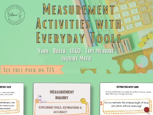 Inquiry-Based Measurement Activities