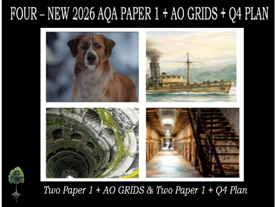 FOUR - AQA PAPER 1 | 2026 FULL MOCKS | AO GRIDS | Q4 PLAN