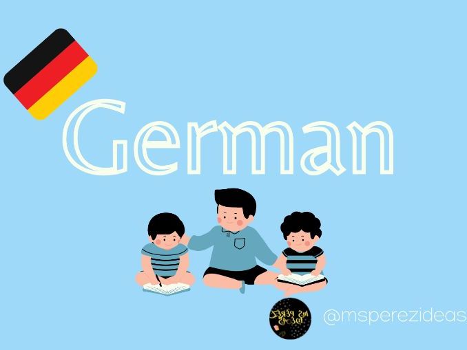German Cover Teaching Resources