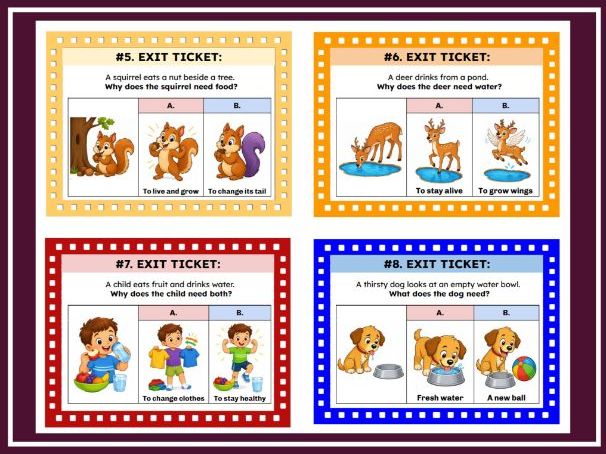 NGSS K-LS1-1 What Plants and Animals (including humans) Need to Survive | Kindergarten Science